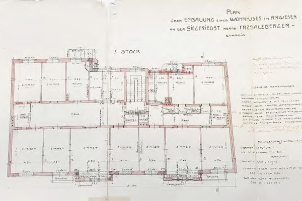 Historische Grundrisse von Siegfried8